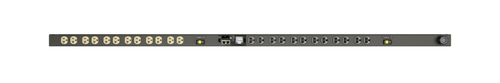 RPDU, MONITORED UNIT LEVEL EC, 30A, 120V, 2.8KW, VERTICAL, (24) NEMA 5-20R, 10FT