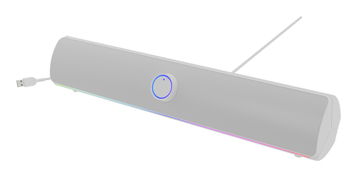 GENESIS NCS-2305 soundbar luidspreker Wit 2.0 kanalen 10 W, afbeelding 6