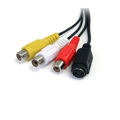 StarTech USB Video Capture Adapter Cable, S-Video/Composite to USB 2.0 SD Video Capture Device Cable, TWAIN Support, Analog to Digital Converter for Media Storage, For Windows Only - SD Video Capture Cable (SVID2USB232) - videooptagelsesadapter - USB 2.0 – billede 2