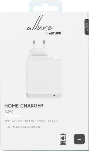 eSTUFF ES639002 mobile device charger Laptop White AC Indoor – image 4