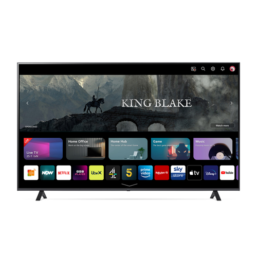 LG UR78 75" 4K Ultra HD Smart TV [2023] - 75UR78006LK, Grey - image 4