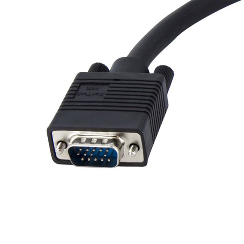 StarTech.com Cable de 30 cm Coaxial para Monitor HD15 VGA a 5 BNC RGBHV - Macho a Hembra