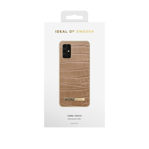 iDeal of Sweden Atelier Case Galaxy S20 Plus Camel Croco