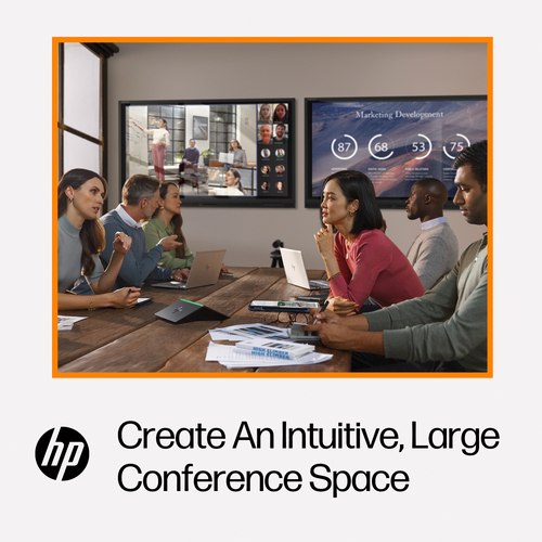HP Presence Large Space Solution with Microsoft Teams Rooms