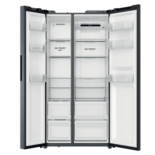 Hoover H-Fridge 700 Maxi HONSQ2T918EXK American-Style Fridge Freezer - Silver/Grey - image 3