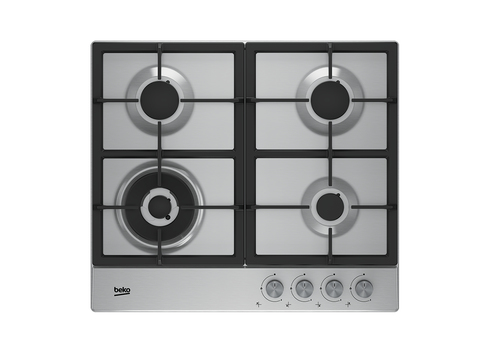 Beko HQAW64225SX hob Stainless steel Built-in