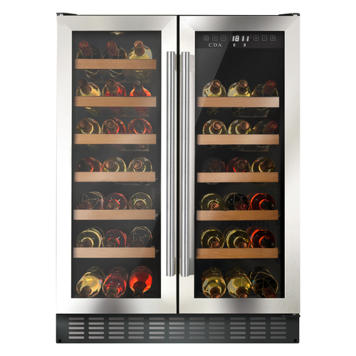 CDA FWC624SS wine cooler Compressor wine cooler Freestanding Black 40 bottle(s) – image 1