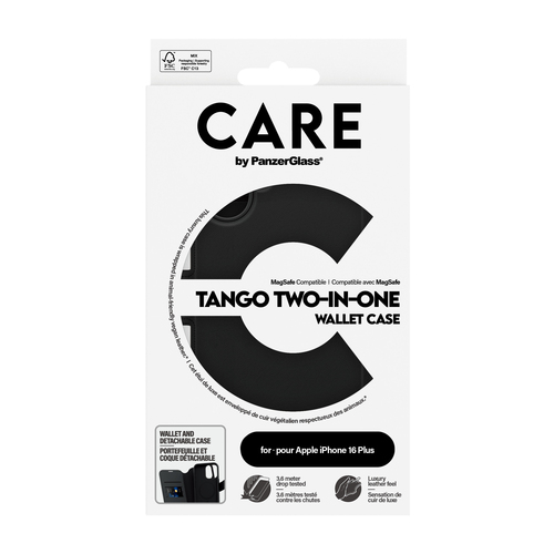 PanzerGlass CARE by PanzerGlass® Feature Case Tango Two-in-One Wallet w. MagSafe iPhone 16 Plus – image 3