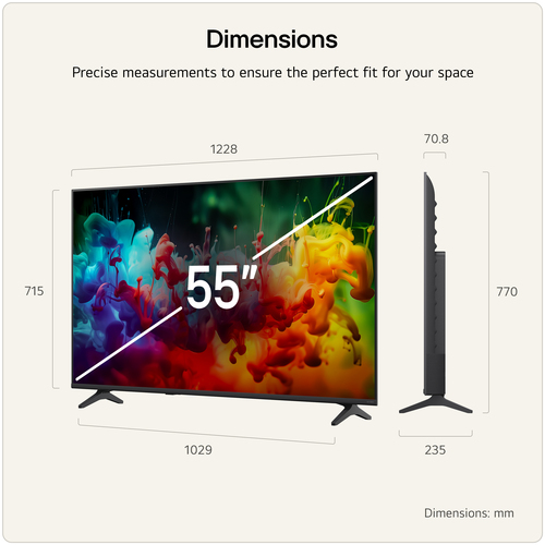 LG 55QNED70B6C.AEK TV – image 3