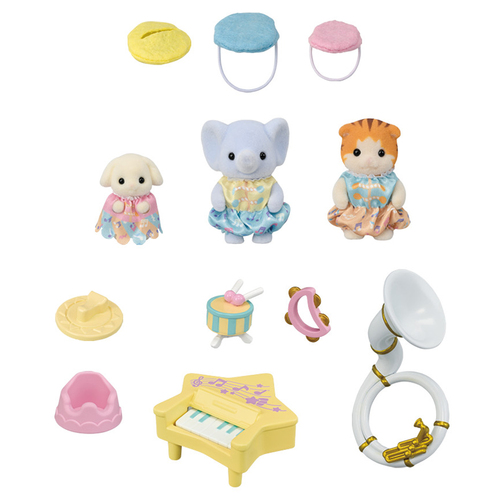 Sylvanian Families Set de figuras concierto bebé