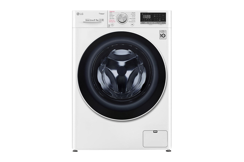 LG F4DN409S1 washer dryer Freestanding Front-load White