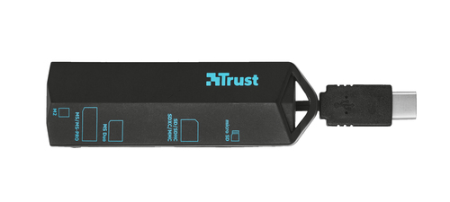 Trust 20968 card reader USB 3.2 Gen 1 (3.1 Gen 1) Type-C Black – image 5