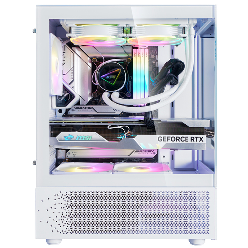 Behuizing XPG INVADER X MINI (ATX) Midi Tower weiß retail, afbeelding 9