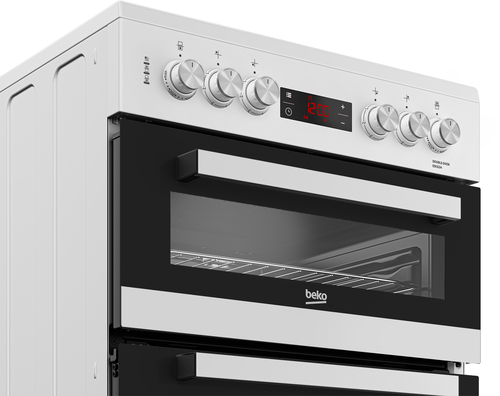 Beko EDC634W 60cm Double Oven Electric Cooker – image 3