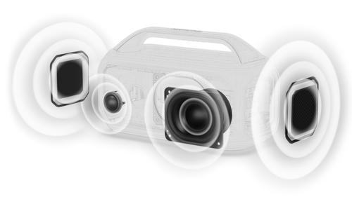 Philips TAS7000EB 2.1 portable speaker system Black – image 9
