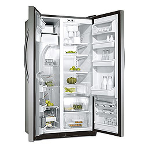 Electrolux ERL6296XX side-by-side refrigerator Freestanding