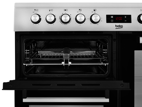 Beko KDVC100X 100cm Double Oven Range Cooker with 5 Zone Ceramic Hob – image 5