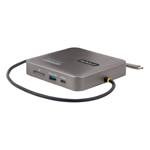 StarTech.com 102B-USBC-MULTIPORT док-станция для ноутбука Проводная USB 3.2 Gen 2 (3.1 Gen 2) Type-C Серый