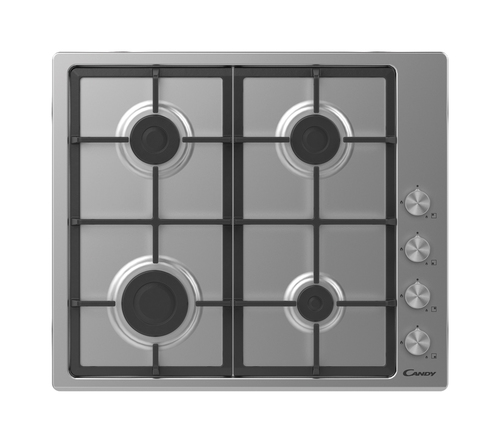 Candy CHG6LPX hob Stainless steel Built-in