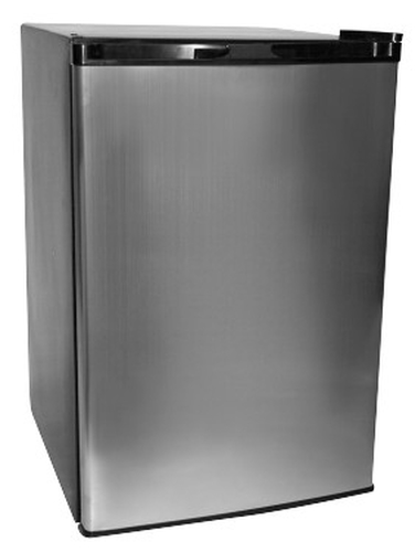 Haier HNSE05SS combi-fridge Freestanding Stainless steel