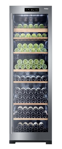 Haier WS151GDBI wine cooler Freestanding Black 151 bottle(s)