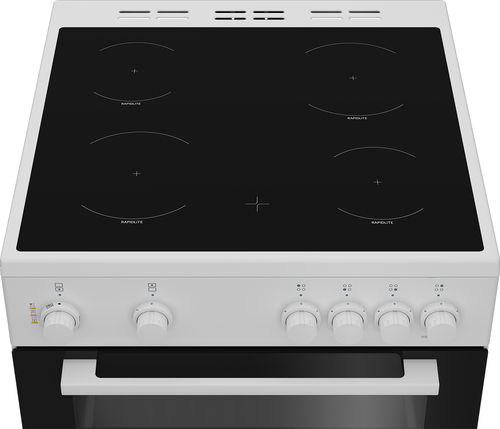 Zenith ZET605W 60cm Single Oven Electric Cooker – image 4