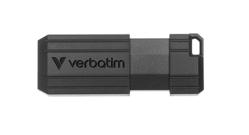 Verbatim 64GB Black Pinstripe USB Drive 49065 - image 6