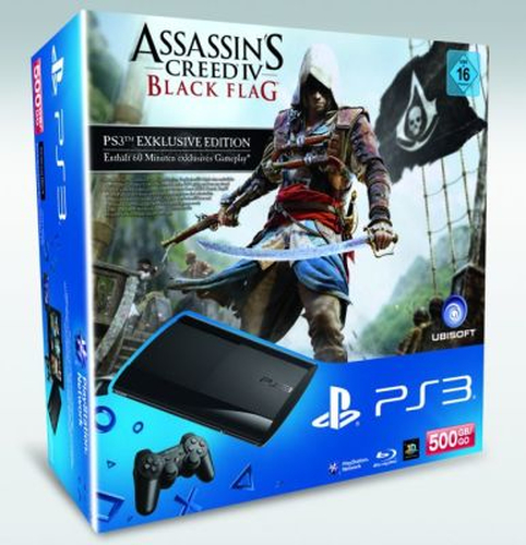 Sony Interactive Entertainment Playstation 3 500GB + Assassin's Creed IV Black Flag