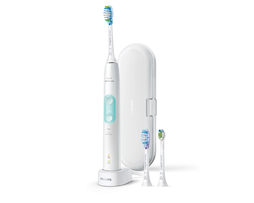 Philips HX6483/52 electric toothbrush Adult Sonic toothbrush Blue, White