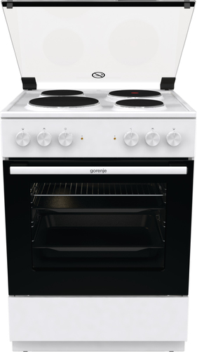 Gorenje GE6A40WB Freestanding cooker Electric Sealed plate White