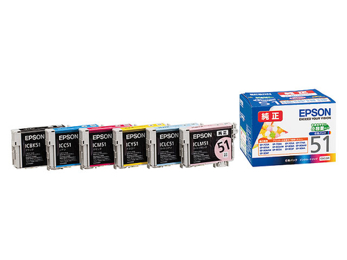 Epson IC6CL51 ink cartridge Original Black, Cyan, Light Cyan, Light magenta, Magenta, Yellow