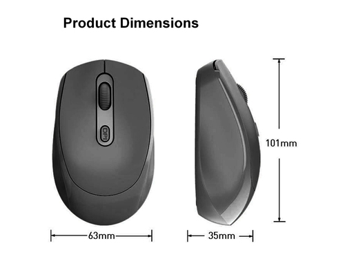Equip 4-Button Wireless mouse – image 2
