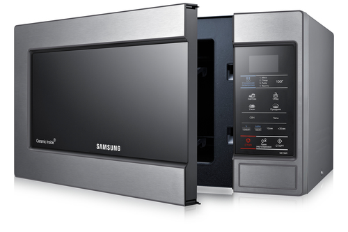 Samsung ME7R4MR-W microwave Silver Countertop – image 3