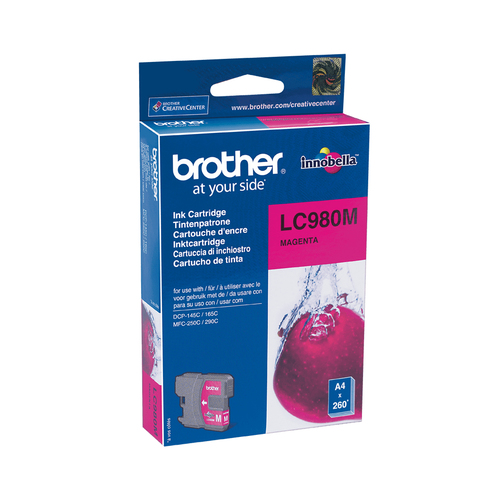 Brother LC-980M – Cartuccia magenta originale