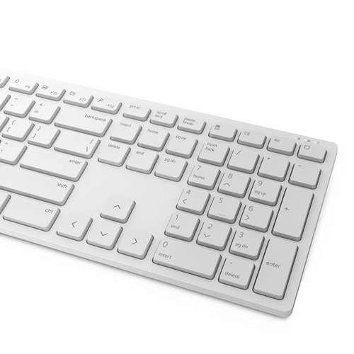 Dell KM5221W-WH keyboard Mouse included Office RF Wireless US English White – image 8