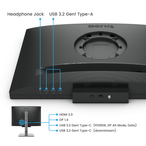 BenQ RD240Q 24 in Ips Wqxga USB-C Height adjustable Programming monitor - image 6