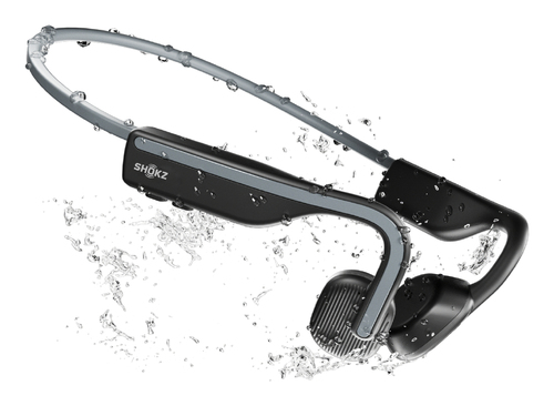 Shokz OpenMove Bone Conduction Open-Ear Lifestyle/Sport Headphones - Grey - image 2