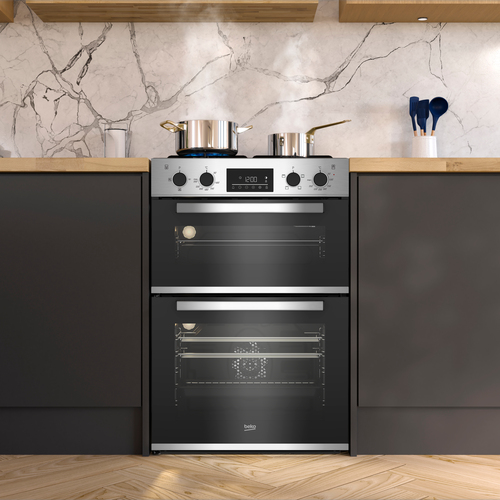 Beko CDFY22309X 90cm Built-In Double Fan Oven with Touch Contol LED Timer – image 8