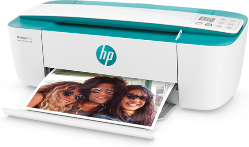 HP DeskJet 3735 All-in-One Printer, Home, Print, copy, scan, wireless, Scan to email/PDF; Two-sided printing – image 4