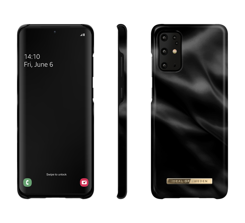 iDeal of Sweden Printed Case Galaxy S20+ Black Satin – image 2