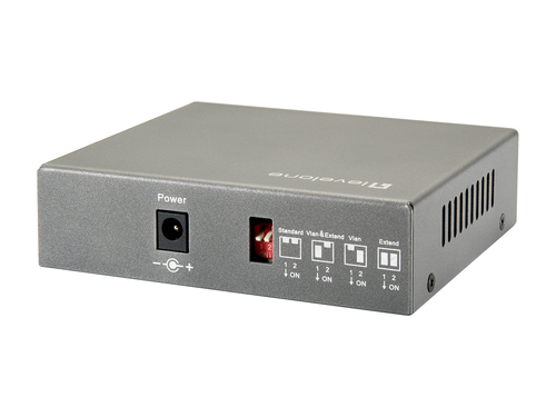 LevelOne 5-Port Fast Ethernet PoE Switch, 250m, 802.3at/af PoE – image 2
