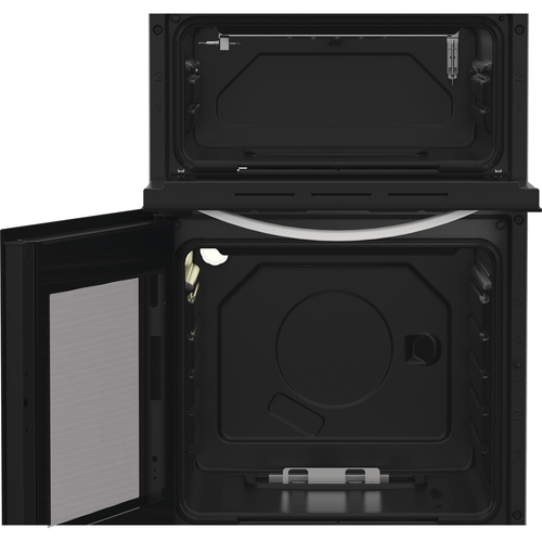 Indesit ITG5GMW 50cm wide Single Oven Gas Cooker - White - A+ Rated, White - image 6