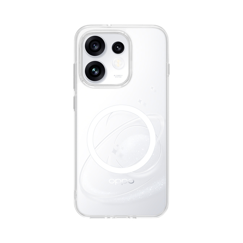 OPPO Reno16 / Reno16 Pro Back Cover met Magneet Transparant, afbeelding 2