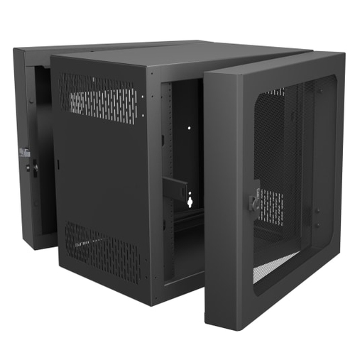 Middle Atlantic CWR-12-26VD4 rack cabinet 12U Wall mounted rack Black