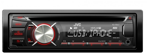 JVC KD-R547EE Black