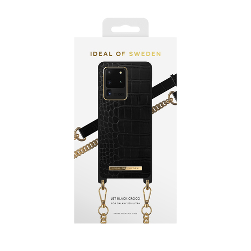iDeal of Sweden Necklace Case Galaxy S20 Ultra Jet Black Croco – image 2
