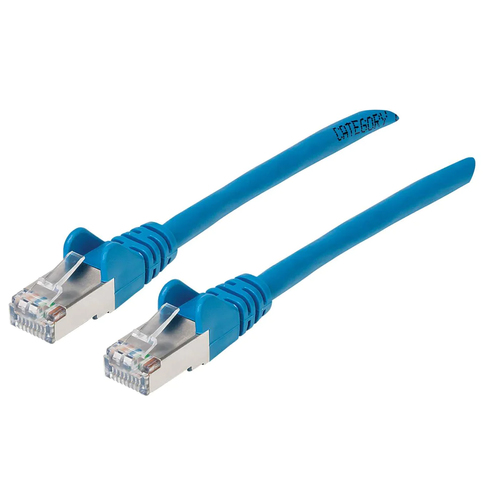 CAT6A S/FTP PATCH CABLE, 5 FT., BLUE