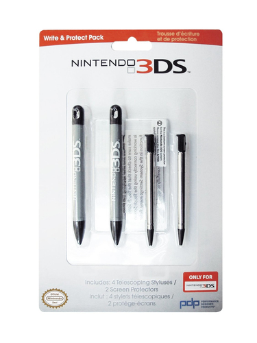 PDP B004KPH7PC stylus pen Black, Silver