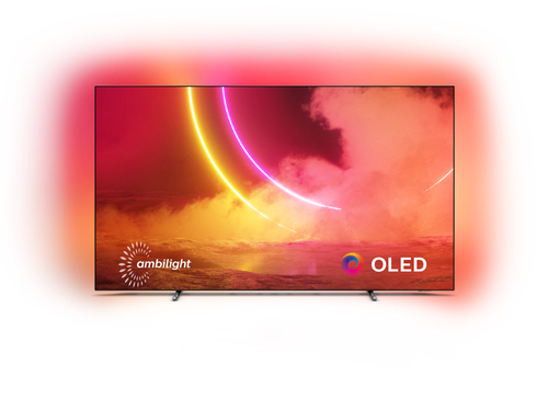 Philips 55OLED805/12 телевизор 139,7 cm (55") 4K Ultra HD Smart TV Wi-Fi Серый