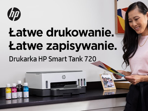 Urządzenie wielofunkcyjne HP Smart Tank 720 All-in-One USB Wi-Fi